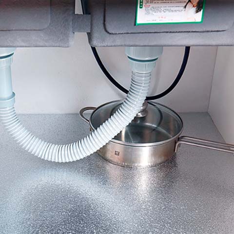 Papel Aluminio Autoadhesivo, Resistente al calor, lavable de 5 Mts x 60 cm