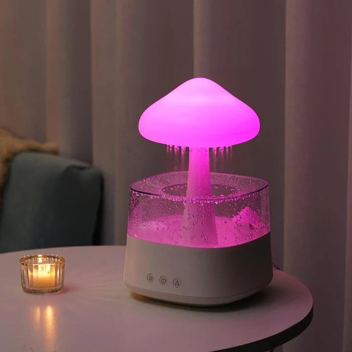 NUBE HUMIFICADORA CON SONIDO DE LLUVIA + ENVIO GRATIS