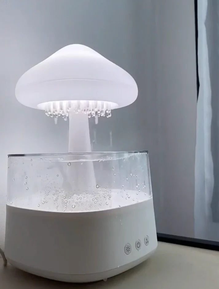 NUBE HUMIFICADORA CON SONIDO DE LLUVIA + ENVIO GRATIS