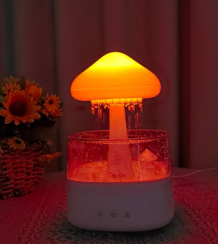 NUBE HUMIFICADORA CON SONIDO DE LLUVIA + ENVIO GRATIS